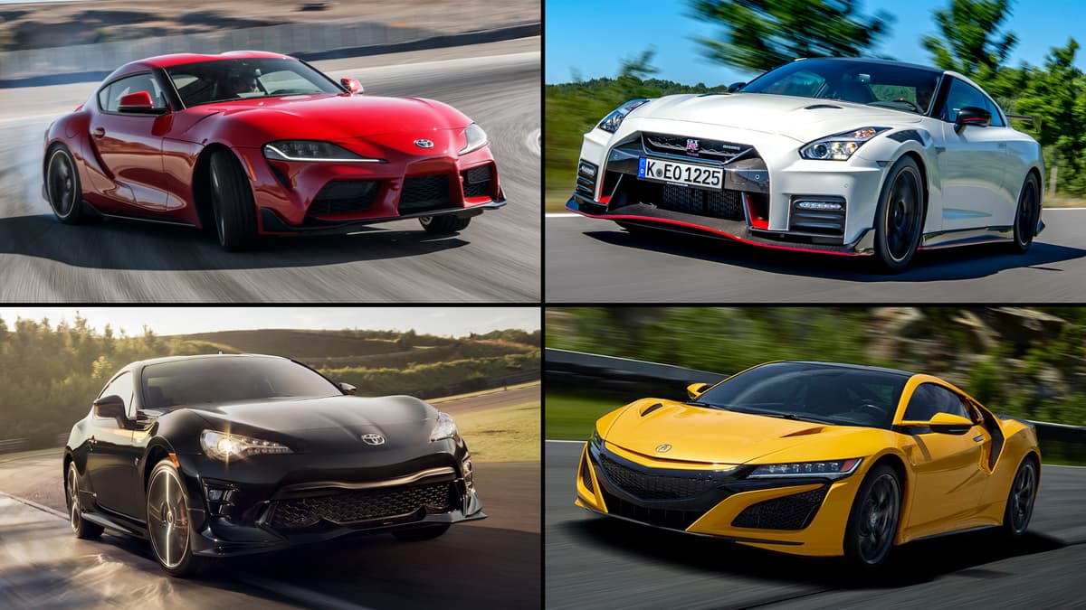 High-performance Japanese cars ready for the road or track